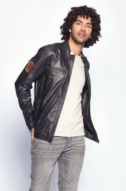 MUSTANG Lederjacke Varberg