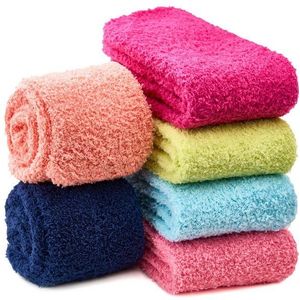 sockenkauf24 Kuschelsocken 6, 12, 20 Paar Damen Haussocken warm & flauschig (20-Paar, Größe 35-42) - 37408