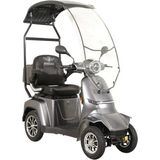 Zündapp Elektromobil Zündapp Volt 1000W 20 km/h inkl. Topcase und Dach dunkelgrau, 1000 W, 20 km/h, Topcase, Dach