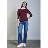 STREET ONE Strickpullover mit U-Boot-Ausschnitt