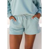 Buffalo Sweatshorts Loungeshorts mit seitlichen Taschen und kleinem Print, Loungewear