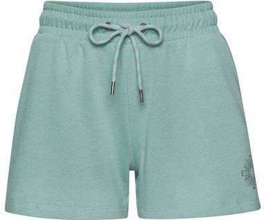 Buffalo Sweatshorts Loungeshorts mit seitlichen Taschen und kleinem Print, Loungewear