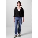 STREET ONE STUDIO Strickjacke aus softem Materialmix