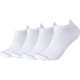 Camano Sneakersocken function (4er Pack) mit Micro-Plüsch an Ferse und Zehen