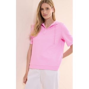 CECIL Kapuzensweatshirt kurzarm