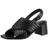 Ara BRIGHTON Sandalette, Sommerschuh, Sandale, Blockabsatz, in Flecht-Optik, Bequemweite G