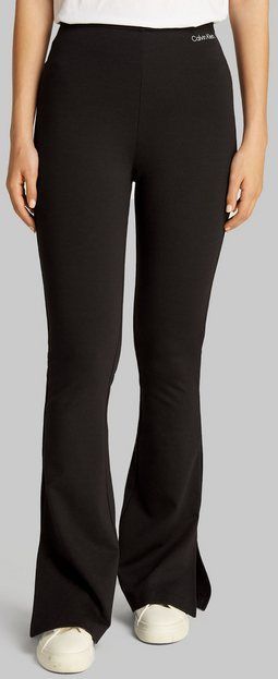 Calvin Klein Jeans Bootcuthose MILANO LOGO ELASTIC LEGGINGS mit Logodruck