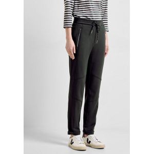 CECIL Sweathose Style Tracey Casual fit mit Zippertaschen und Kordelzug