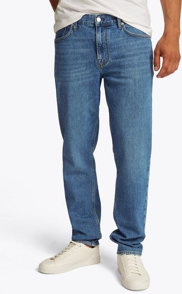 Tommy Hilfiger Tapered-fit-Jeans HARLEM Tapered Fit in grauer Waschung