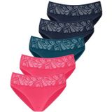 Vivance Jazz-Pants Slips (5er-Pack) aus elastischer Baumwoll-Qualität