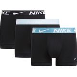NIKE Underwear Trunk TRUNK 3PK (Packung, 3-St., 3er) mit NIKE Logo-Elastikbund