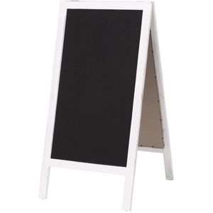 MCW Standtafel XL MCW-C17, Kreidetafel, 2 getrennte Tafelflächen, Füße mit Schnur verbunden, Klappfunktion