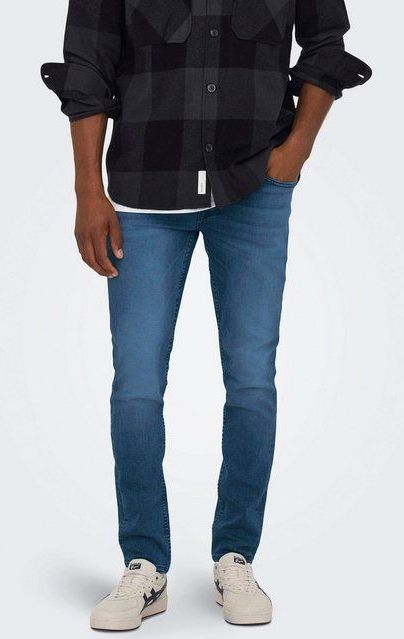 ONLY & SONS Slim-fit-Jeans ONSLOOM SLIM D. BLUE 7777 DNM JEANS OT