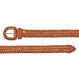 LASCANA Flechtgürtel Hüftgürtel Ledergürtel, einfaches Verstellen, Gürtel, Hosengürtel, Jeansgürtel