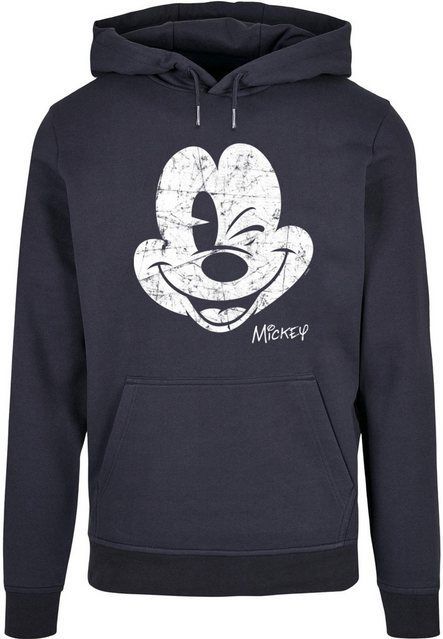 ABSOLUTE CULT Kapuzensweatshirt ABSOLUTE CULT Herren Mickey Mouse - Distressed Hoody (1-tlg)