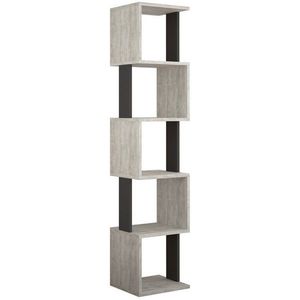 Decortie Bücherregal Piri, Modernes Bücherregal Display Unit, 35 x 30 x 161 cm