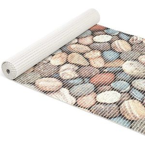 ANRO Schaum-Badematte Antirutschmatte Weichschaummatte Badezimmer Entspannung, Höhe 5 mm, strapazierfähig, Drainage Effekt, Rillen, wasserdurchlässig, rutschhemmend, pflegeleicht, Weich, Rutschfest, Rutschhemmend, Schnelltrockend, mit Drainagelöchern, Modern, Praktisch, Kunststoff, Eckig, Geprägt