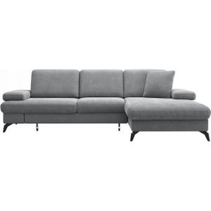 sit&more Ecksofa Morris Jubi, wahlweise mit Bettfunktion,ink. Armteilverstellung und 1 Zierkissen