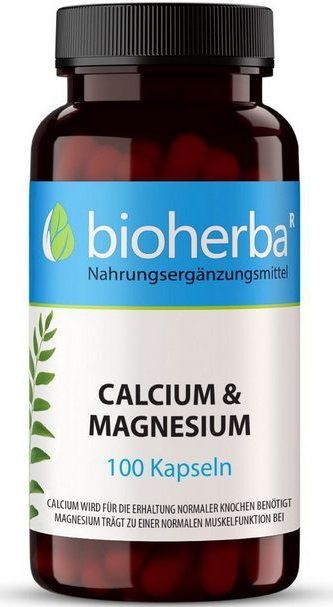 BIOHERBA R Calcium und Magnesium 100 Kapseln Kapseln