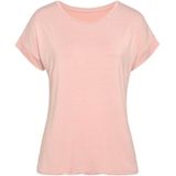 Vivance Kurzarmshirt mit Gummizug im Bund aus weichem Viskose-Stretch