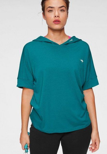 KangaROOS T-Shirt Kurzarm, lässige Passform, aus Baumwolle