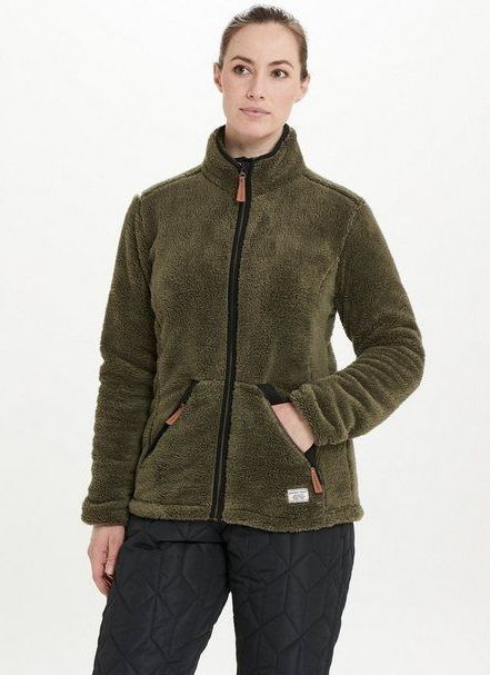WEATHER REPORT Fleecejacke Lucille in tollem Plüsch-Design