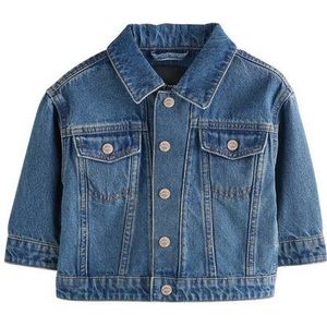 Next Jeansjacke Denim-Jacke aus 100 % Baumwolle (1-St)