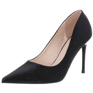 Ital-Design Damen Abendschuhe Elegant High-Heel-Pumps (87118539) Pfennig-/Stilettoabsatz High Heel Pumps in Schwarz