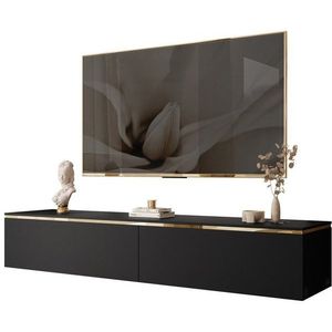 Lookway TV-Schrank AURORA Schwarz matt