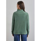STREET ONE Langarmshirt mit Ripp-Struktur