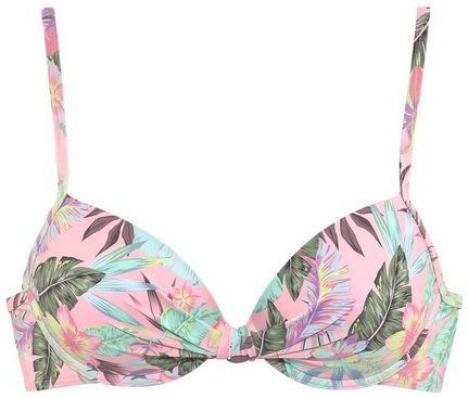 s.Oliver Bügel-Bikini-Top Azalea, im tropischen Druck