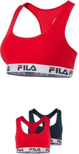 Fila Bustier Bra Woman (2er Pack) ohne Polsterung und ohne Bügel