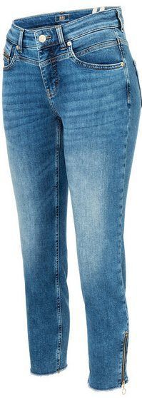 MAC 7/8-Jeans Rich (1-tlg) Fransen