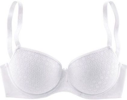 LASCANA Schalen-BH mit Spitze über nahtlosen Cups, auf Formbügel, Dessous