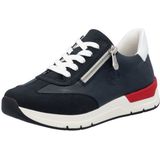 Rieker Keilsneaker, Halbschuh, Freizeitschuh, Schnürschuh mit seiltichem Reißverschluss