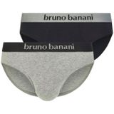 Bruno Banani Slip Flowing (2er Pack) mit Logobund