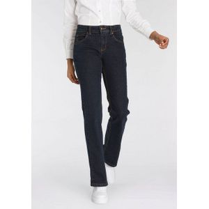 Arizona Bootcut-Jeans Bund mit seitlichem Gummizugeinsatz hohe Leibhöhe, Bootcut, mit Stretch, klassischer 5-Pocket-Style