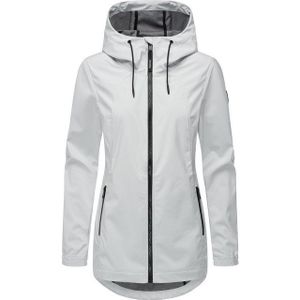 Ragwear Kurzmantel Zuzka Sport Wasserdichter kurzer Übergangsmantel für Damen