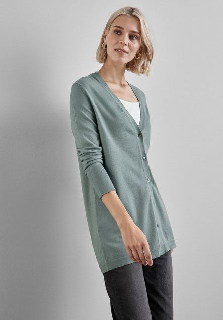 STREET ONE Cardigan mit V-Ausschnitt