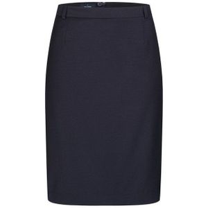 HECHTER PARIS Bleistiftrock HECHTER PARIS Corporate Stiftrock Damen Tailored Modern Fit Marine