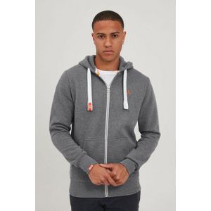 !Solid Kapuzensweatjacke SDBennZip Kapuzenjacke Sweatshirtjacke mit kontrastfarbenenen Details