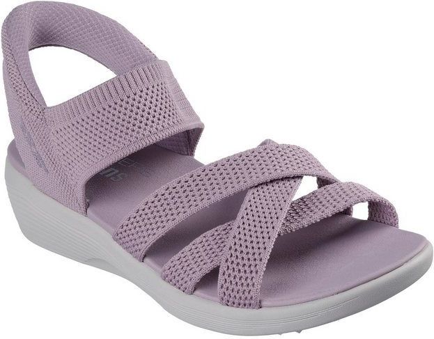 Skechers ARYA Keilsandalette, Freizeitschuh, Sandale in veganer Verarbeitung