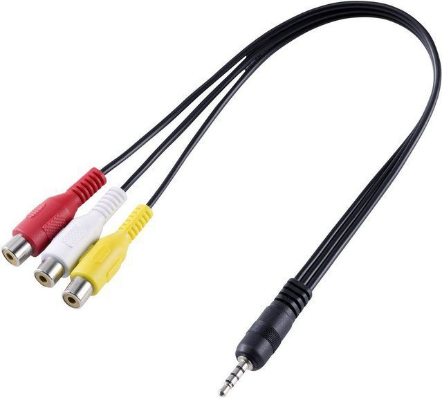 SpeaKa Professional SpeaKa Professional SP-8433716 AV Audio, Video Adapter [1x Klinkenste Audio-Adapter, 25.00 cm