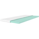 my home, Topper Aquam, Topper 90x200 cm,180x200 cm in 4 Härtegraden, 5,5 cm hoch, Kaltschaum, Matratze, Boxspringbett, Allergiker geeignet (Hausstauballergiker