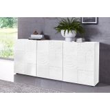 INOSIGN Sideboard Miro, Breite 181 cm mit dekorativem Siebdruck