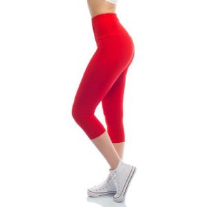 Bongual Caprileggings mit breitem Bund, Baumwollmix