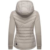 Ragwear Outdoorjacke Sandrra Steppjacke aus modernem Materialmix mit Kapuze