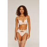 JETTE Push-up-BH aus floraler Spitze, Dessous