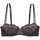 LASCANA Balconnet-BH Kira mit anteilig recyceltem Polyamid in der Spitze, sexy Dessous