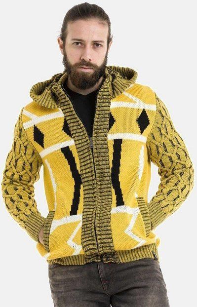 Cipo & Baxx Cardigan Jacken im modernem Look, CP256